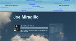 Desktop Screenshot of joemiraglilo.com